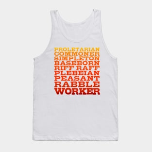 Worker Class Consciousness Tank Top